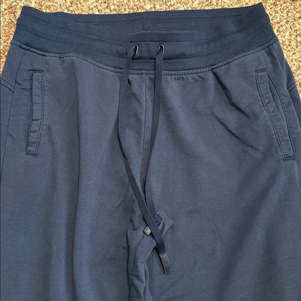 Athletic Works Navy Joggers - M 8-10 - Picture 3 of 5